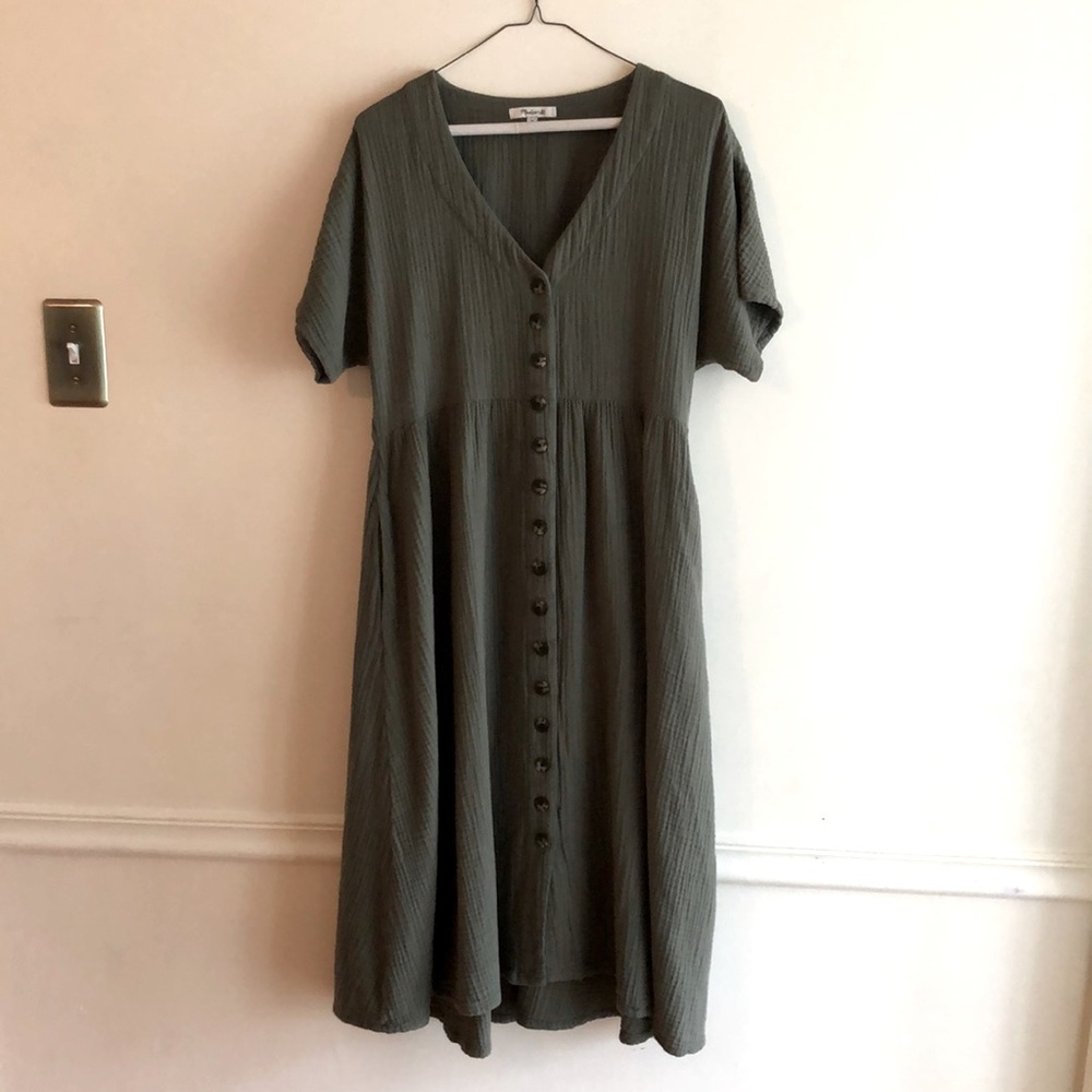 Madewell Lightspun Midi Dress